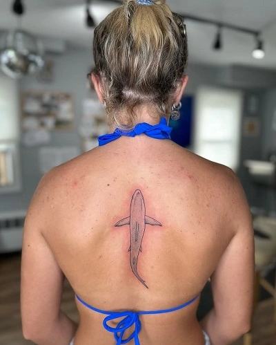Cute Shark Tattoos for Women
