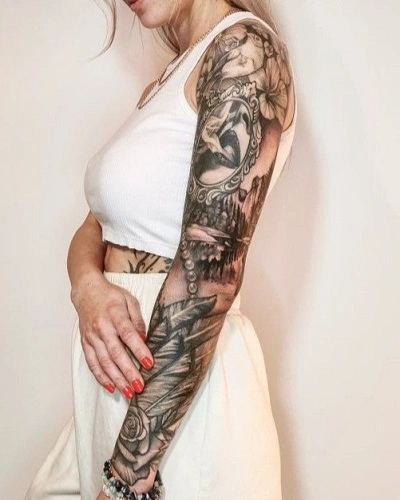Full Sleeve Tattoos for Women