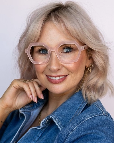 Geometric Glasses for Women