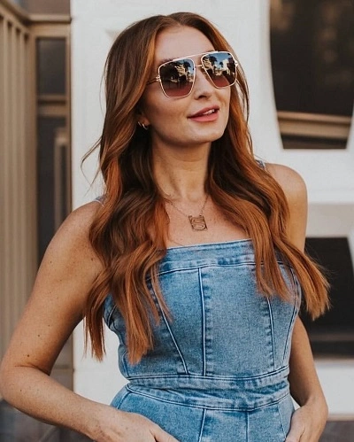 Geometric or Angular Aviators for Women