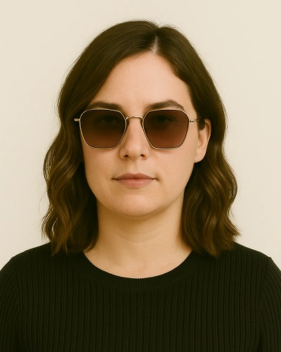 Geometric or Angular Aviators for Women