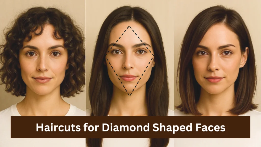 Haircuts for Diamond Shaped Faces