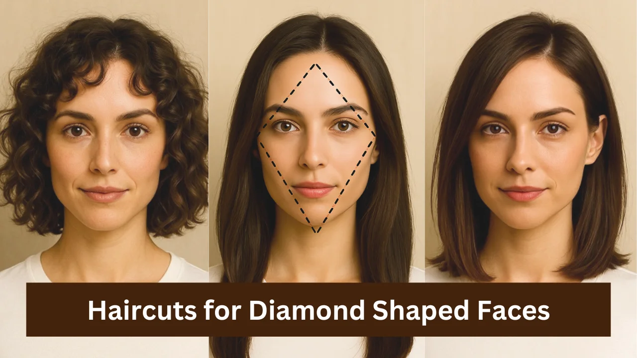 Haircuts for Diamond Shaped Faces