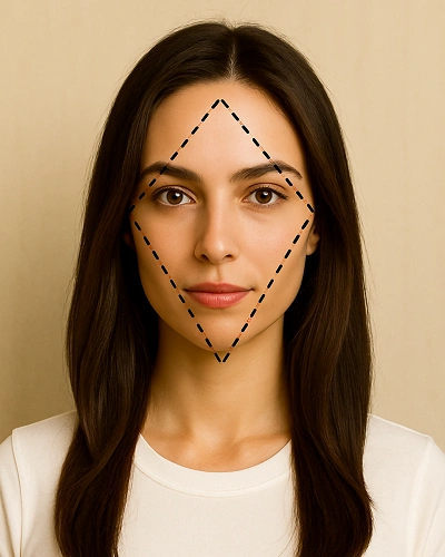 Haircuts for Diamond Shaped Faces