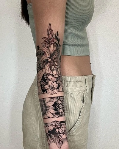 Half Sleeve Tattoos for Women