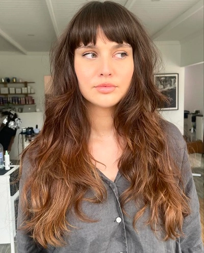 Layered Cut with Full Fringe