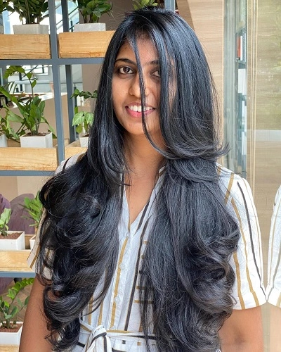 Long Layers with Face Framing Waves