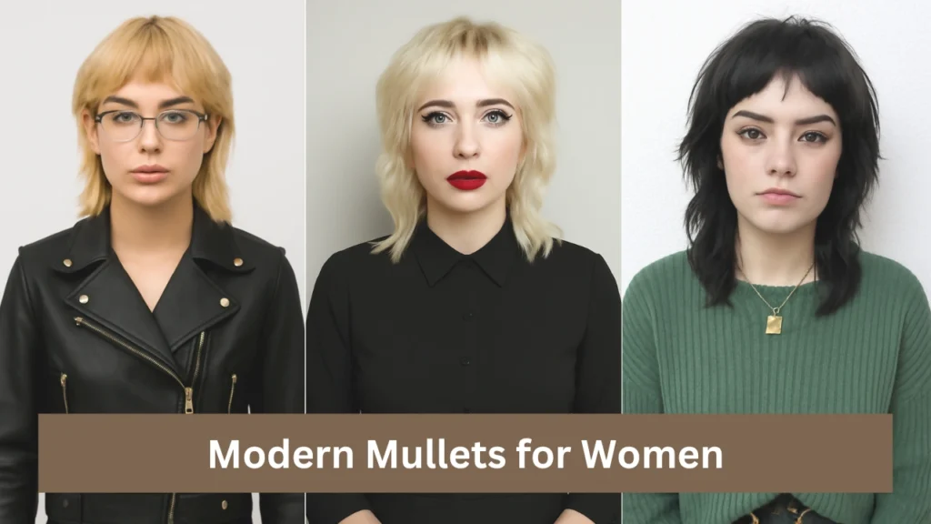Modern Mullets for Women