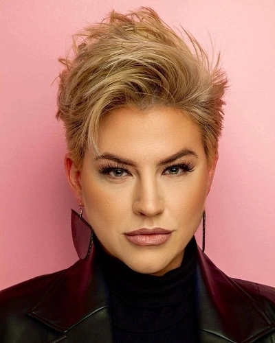 Pixie Cut with Side Fringe