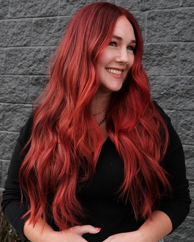 Red Hair Color for Older Women