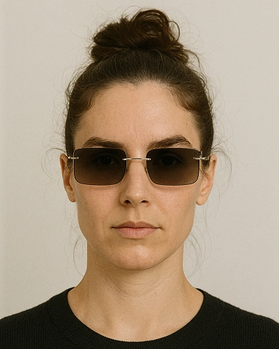 Rimless or Flat Top Sunglasses for Women