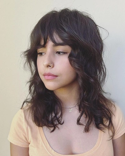 Shag Cut with Wispy Bangs