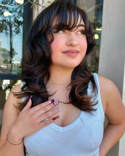 Side Swept Bangs