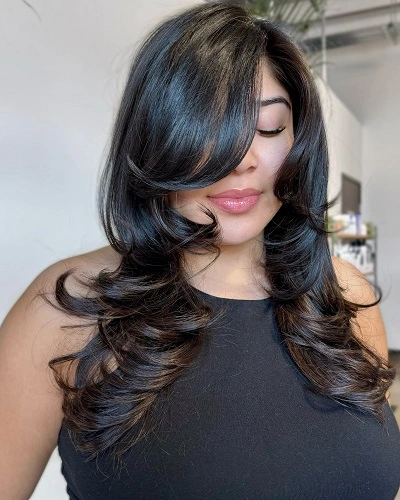 Side Swept Bangs