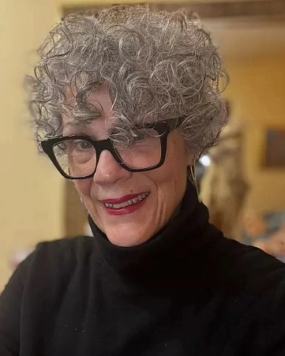 Soft Curly Pixie
