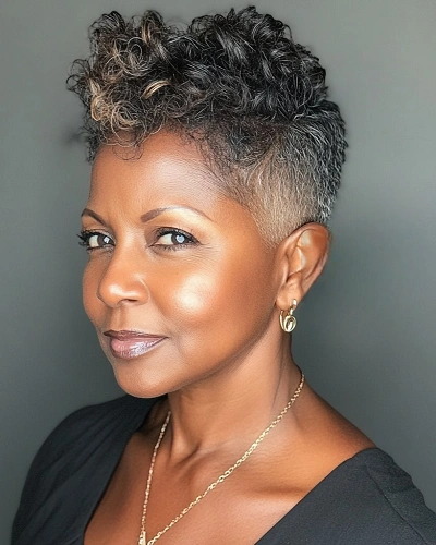 Soft Curly Pixie