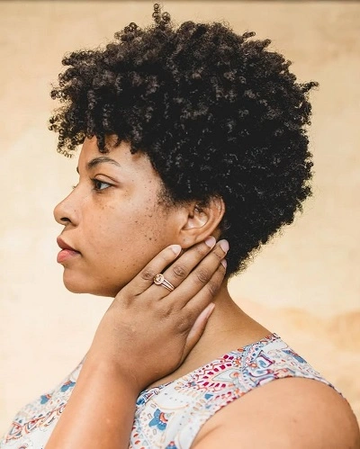 Tapered Curly Cut