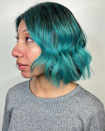 Teal Hair Colors for Women