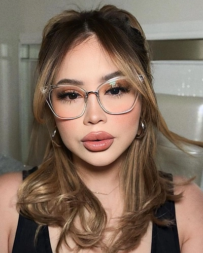 Upswept Butterfly Glasses for Women