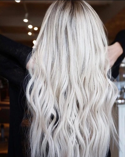 White Color Hair for Women