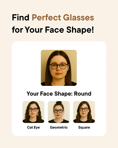 Glasses for Round Face Shapes