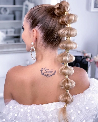 Bubble Ponytail