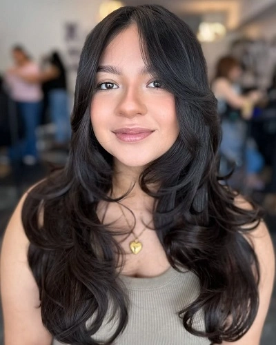 Butterfly Haircut Long Hair