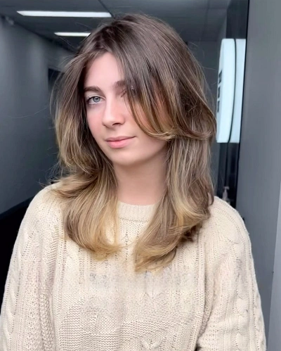 Butterfly Haircut for Thin Hair