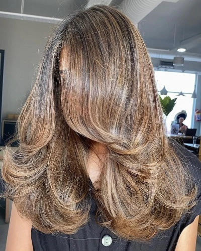 Butterfly Haircut for Thin Hair