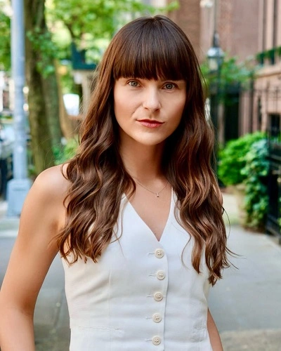 Long Hair with Blended Bangs