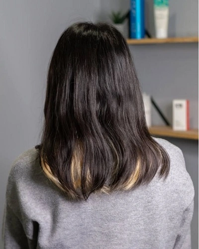 Long Hair with Hidden Underdye