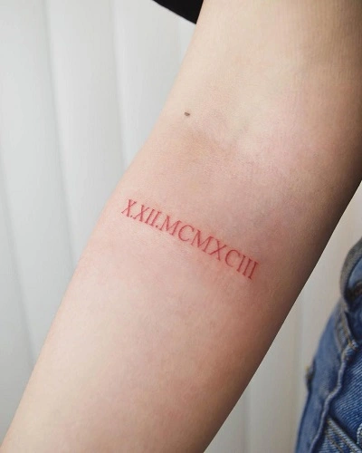 Minimal Forearm Tattoos for Women