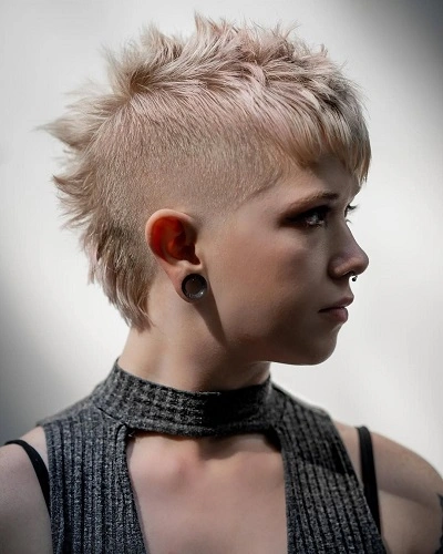 Short Mohawk Haircuts for Women