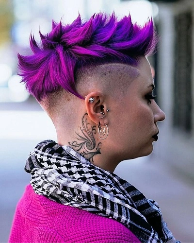 Short Punk Haircuts for Women 