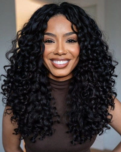 Shoulder Length Round Layers