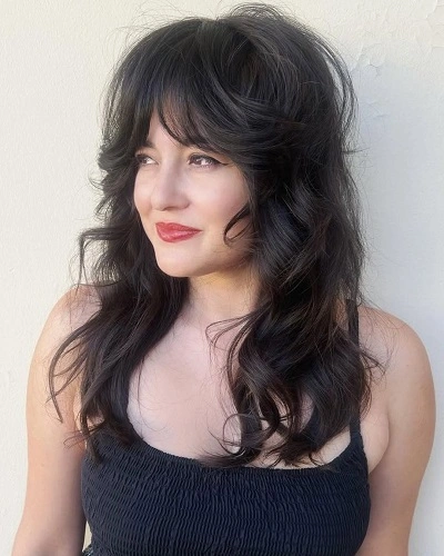 Shoulder Length Shag
