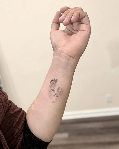 Side Forearm Tattoos for Women