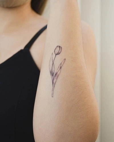 Side Forearm Tattoos for Women