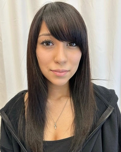 Side-Swept Straight Look