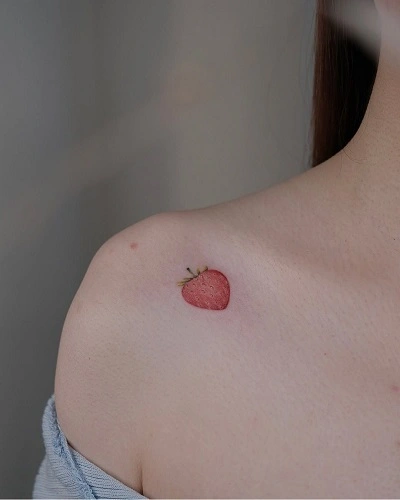 Simple Shoulder Tattoos for Women 