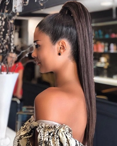 Sleek High Ponytail