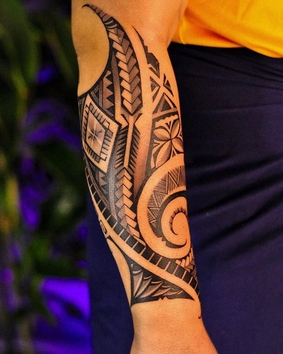 Tribal Forearm Tattoos for Women