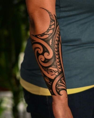 Tribal Forearm Tattoos for Women