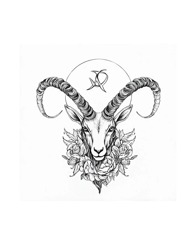 Capricorn Zodiac Tattoos for Women