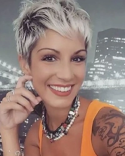 Choppy Pixie Cut