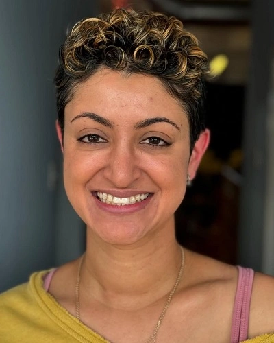 Curly Pixie Cut
