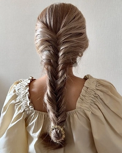Fish Plait Hairstyle
