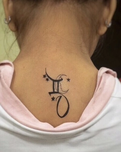 Gemini Zodiac Tattoos for Women