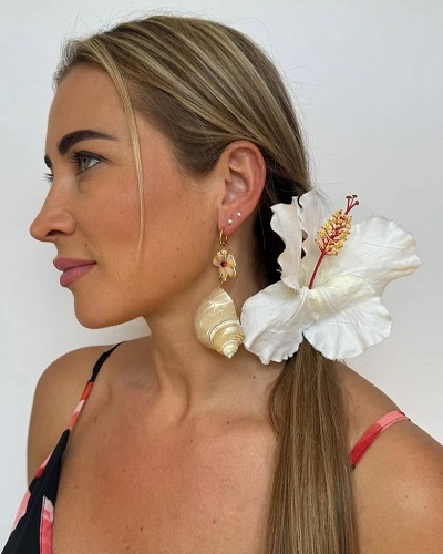 Hair Flowers Floral Clips