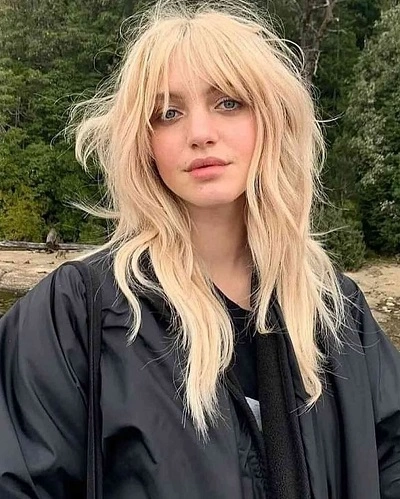 Layered Wolf Cuts for Women